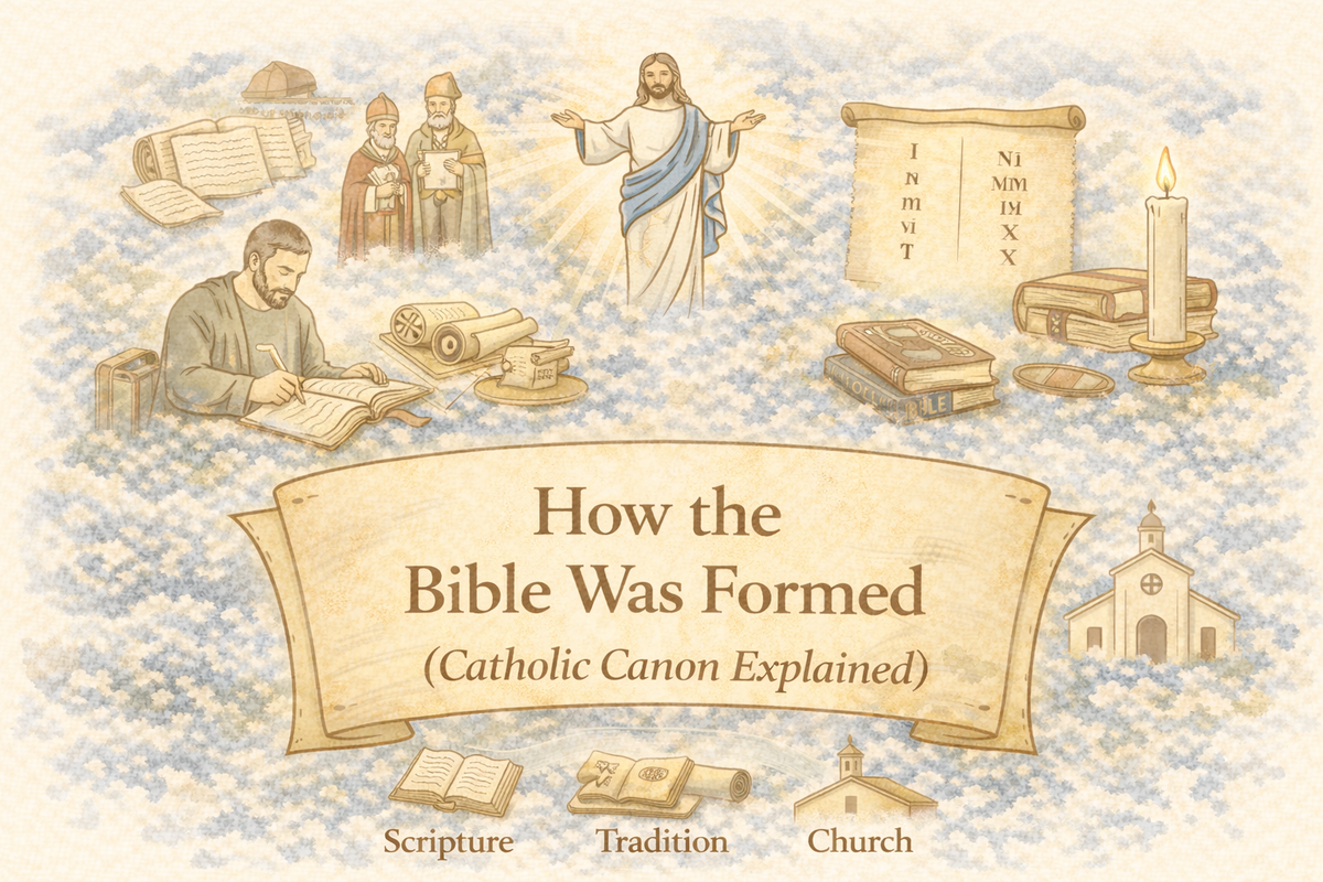 How the Bible Was Formed (Catholic Canon Explained)