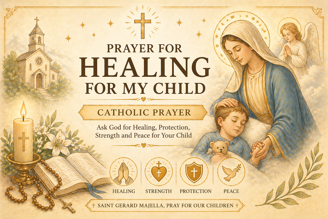 Prayer for Healing for My Child (Catholic Prayer for a Sick Son or Daughter)