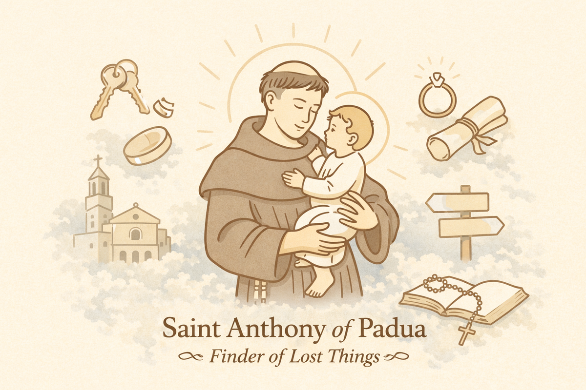 Saint Anthony of Padua — Finder of Lost Things