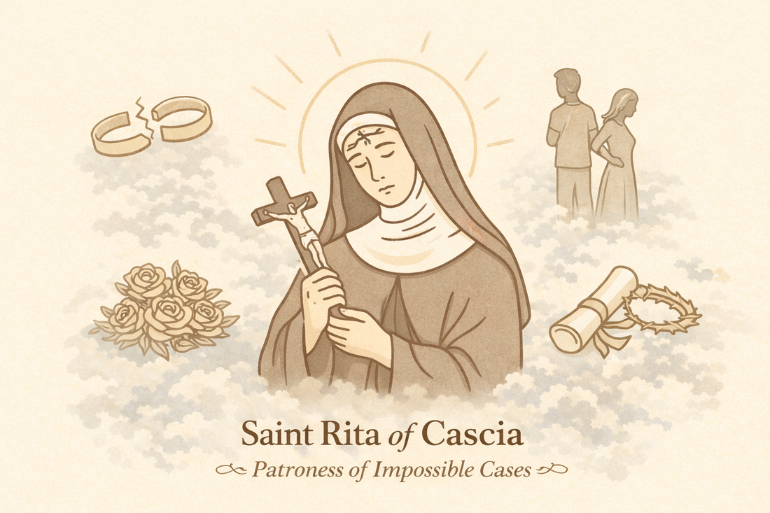 Saint Rita Cartoon Saint Rita of Cascia — Patroness of Impossible Cases – Omnipresent