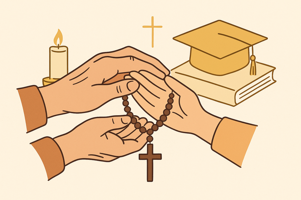 Praying for Your Grandchildren’s Exams: Catholic Texts and Practical Tips