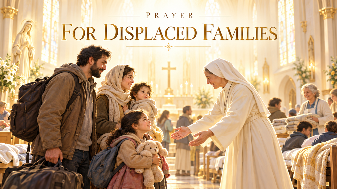 Prayer for Families Displaced by Disaster (Catholic Prayer)