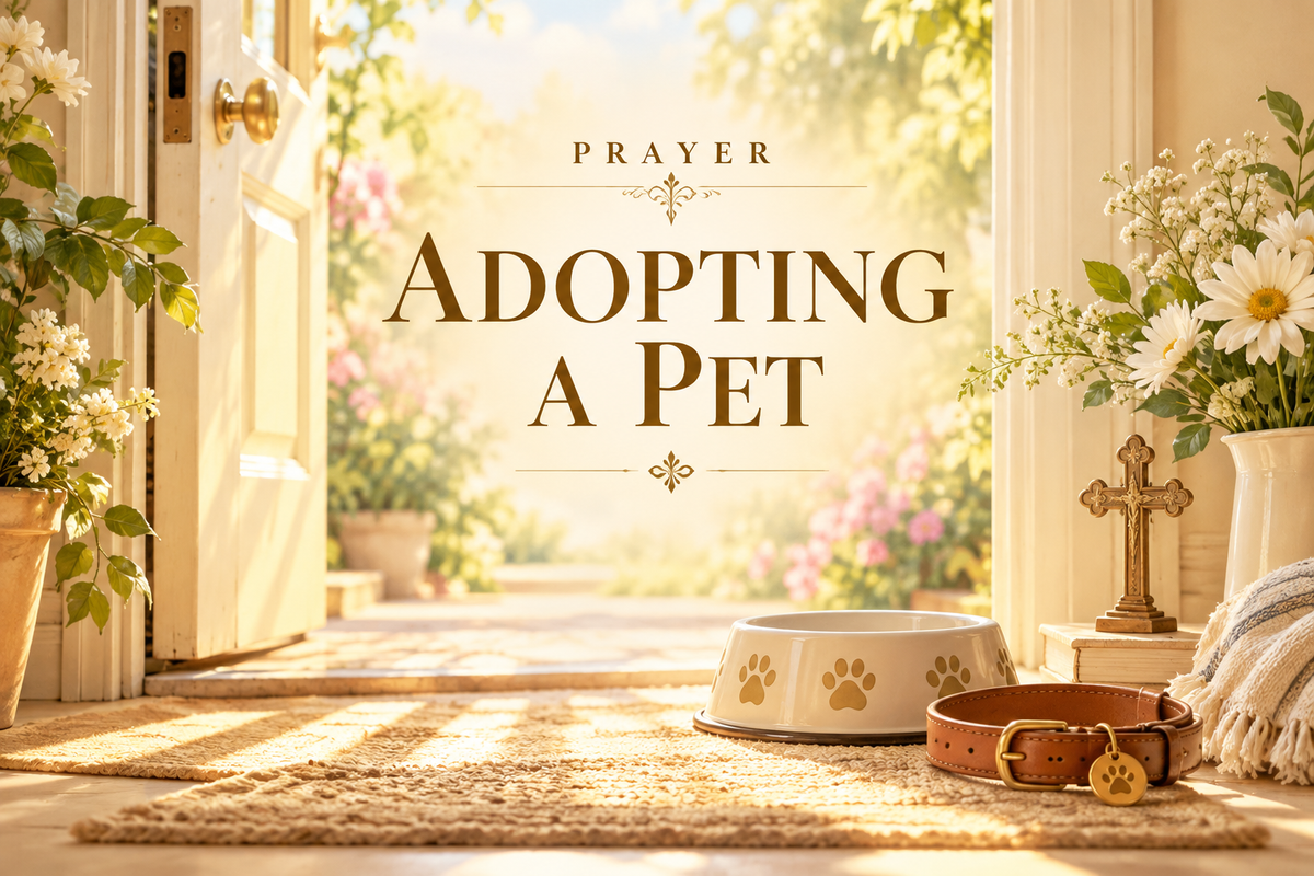 Prayer of Gratitude for a Beloved Pet (Catholic Prayer)