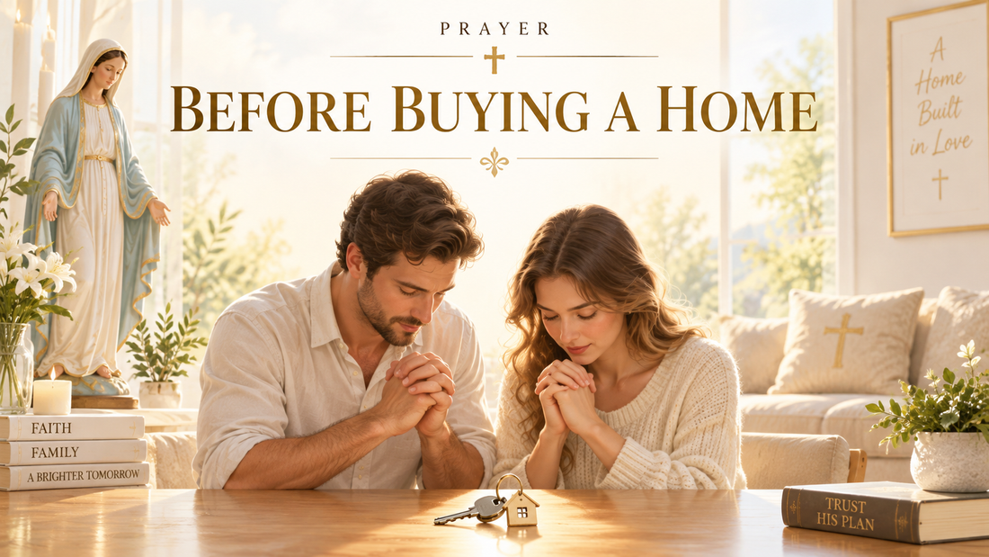 Prayer Before Buying a Home (Catholic Prayer for Discernment)