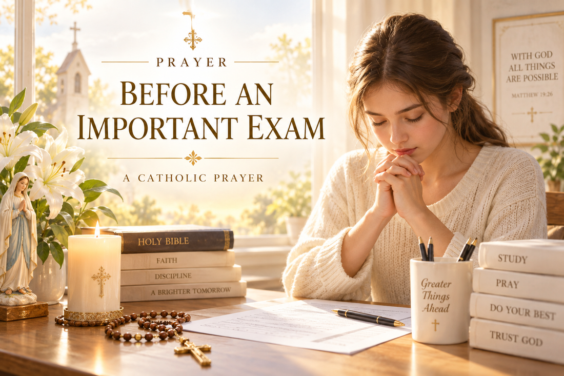 Prayer for Success in College (Catholic Prayer)