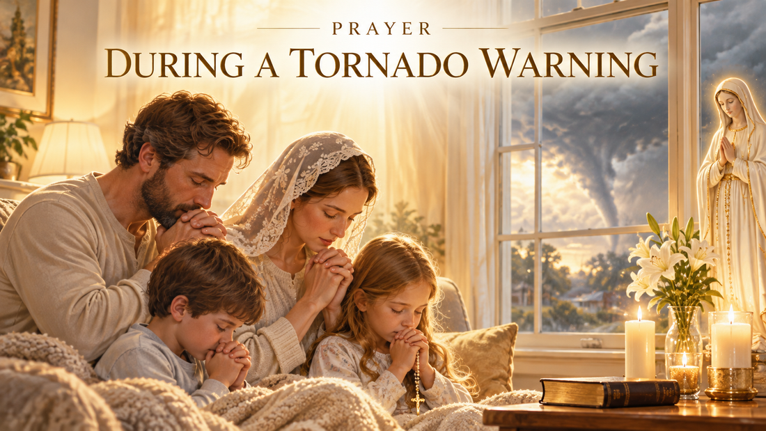 Prayer During a Tornado Warning (Catholic Prayer)