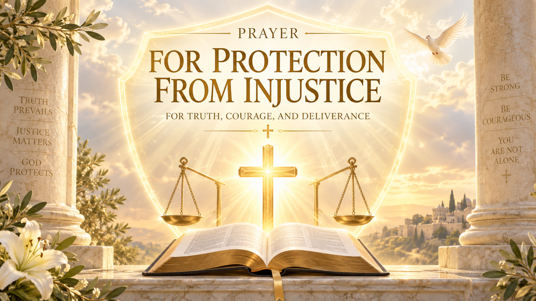 Prayer for Protection From Injustice (Catholic Prayer)