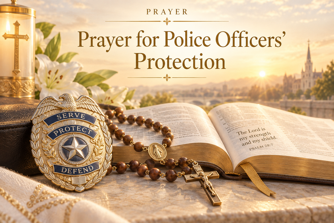 Prayer for Police Officers' Protection (Catholic Prayer)