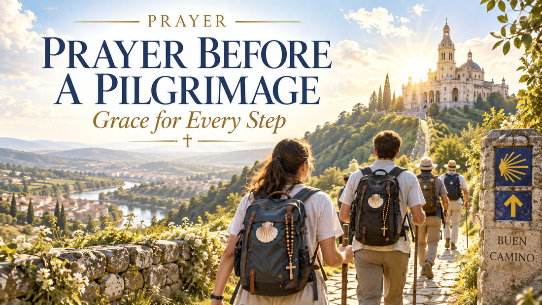 Prayer Before a Pilgrimage (Catholic Prayer for Grace)