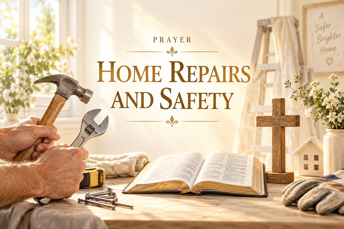 Prayer for Home Repairs and Safety (Catholic Prayer)