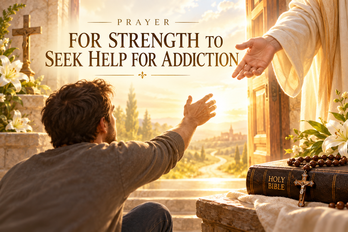 Prayer for Strength to Seek Help for Addiction