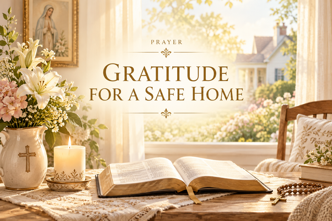 Prayer of Gratitude for a Safe Home (Catholic Prayer)