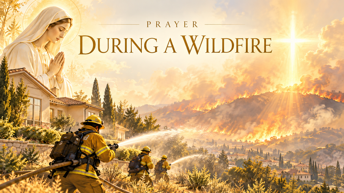 Prayer During a Wildfire (Catholic Prayer for Protection)