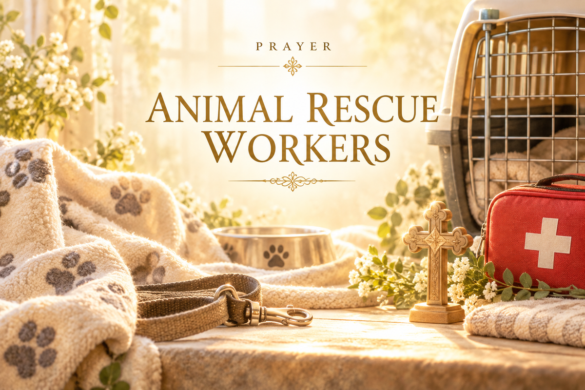 Prayer for Shelter Animals (Catholic Prayer for Loving Homes)