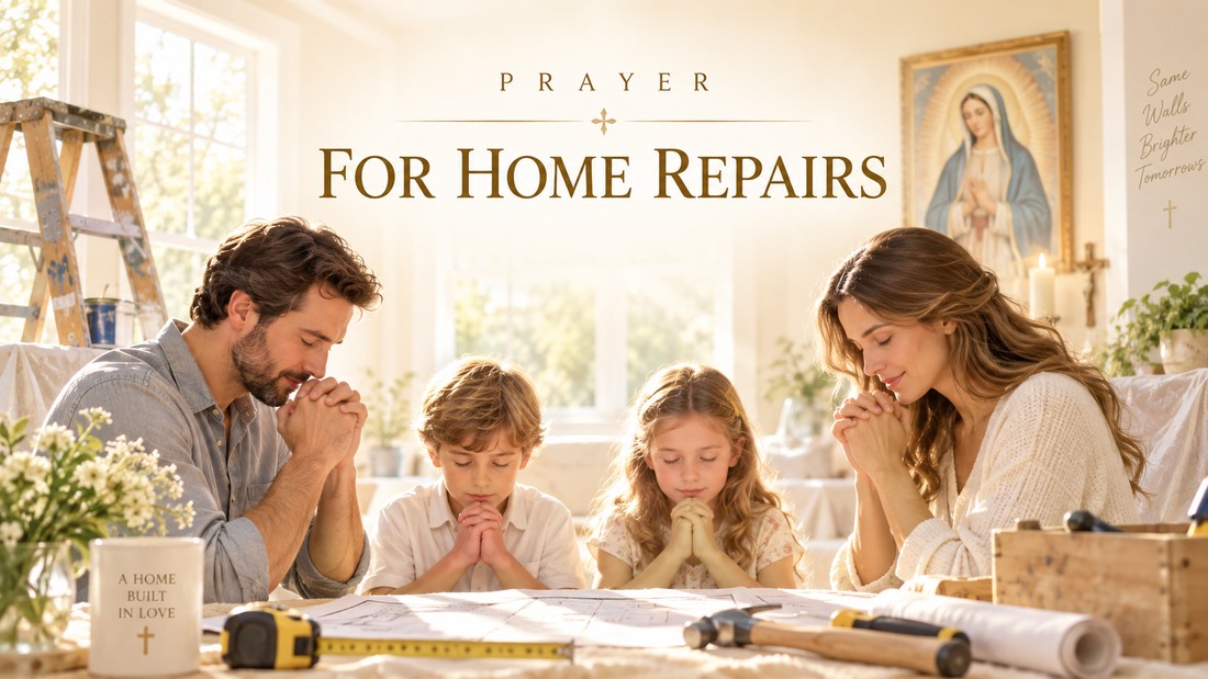 Prayer for Home Repairs (Catholic Prayer for Provision and Safety)