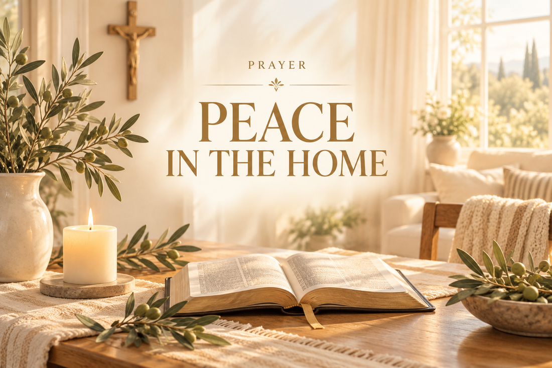 Prayer for Peace in the Home (Catholic Prayer for Family Unity)