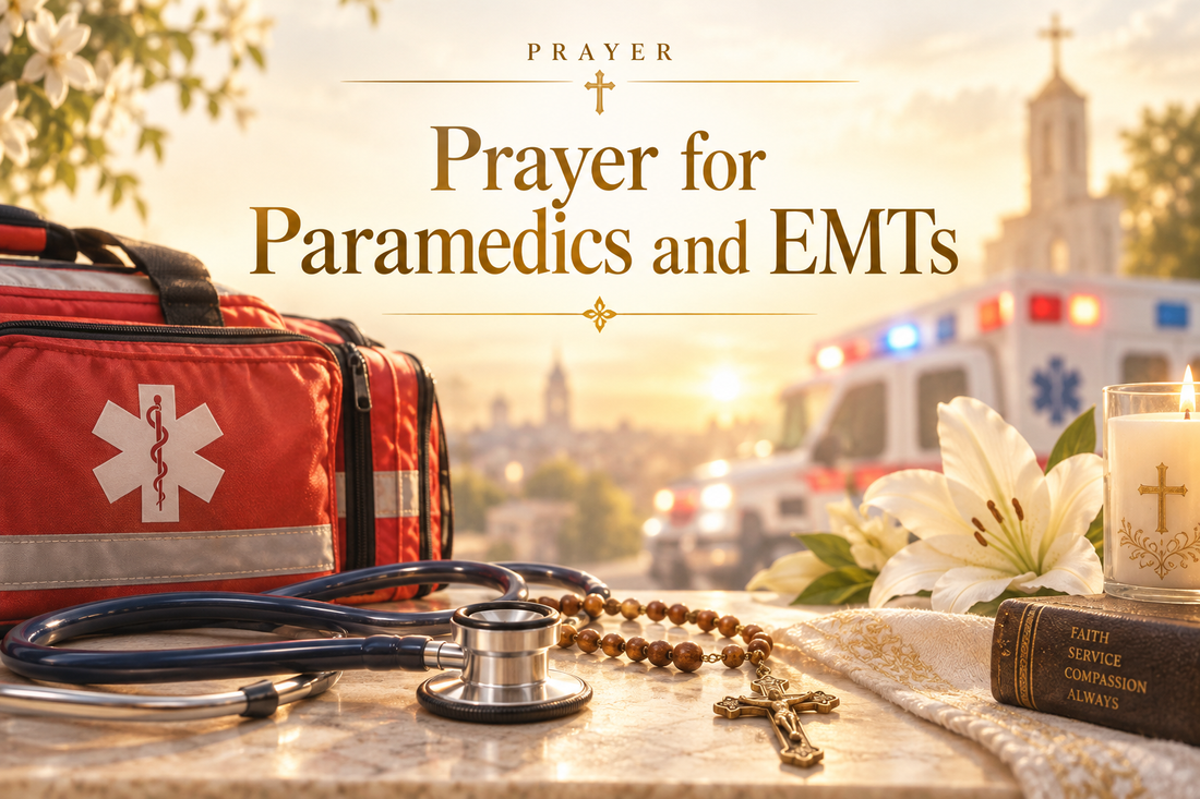 Prayer for Paramedics and EMTs (Catholic Prayer)