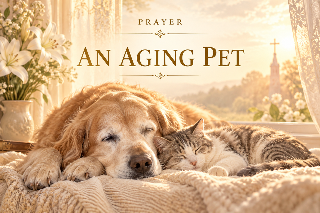 Prayer for an Aging Pet (Catholic Prayer for Comfort)