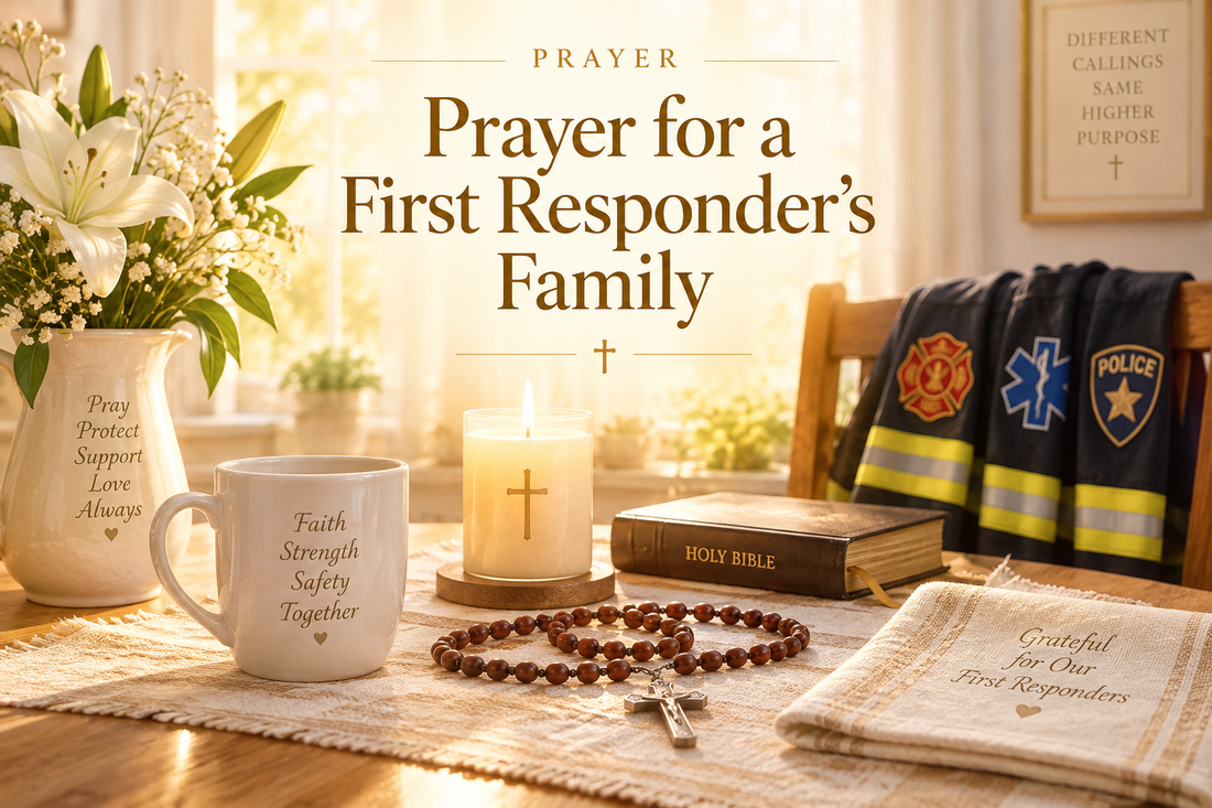 Prayer for a First Responder's Family (Catholic Prayer)