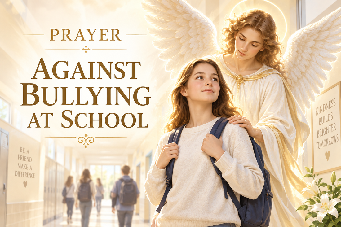 Prayer Against Bullying at School (Catholic Prayer for Protection)