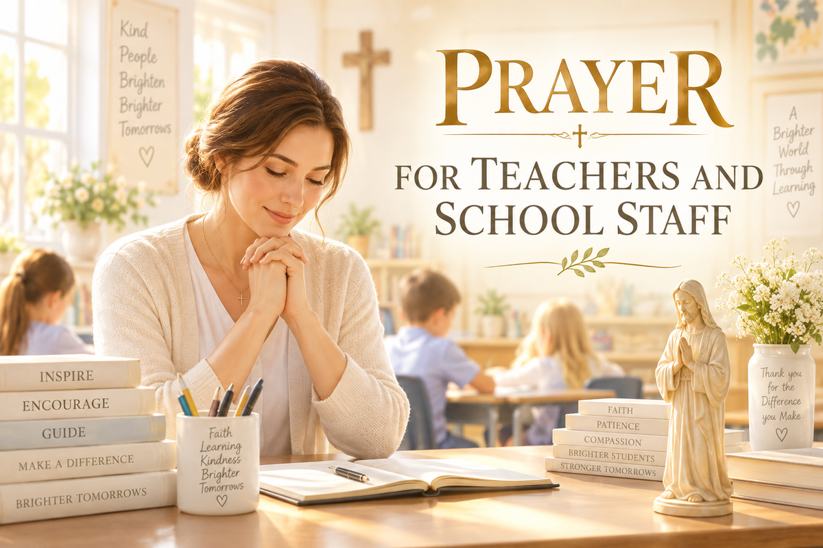 Prayer for Teachers and School Staff