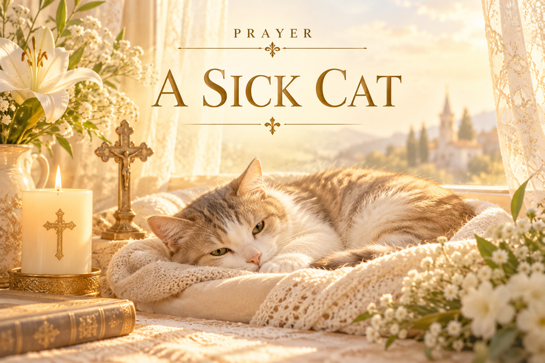 Prayer for a Sick Cat (Catholic Prayer for Healing)