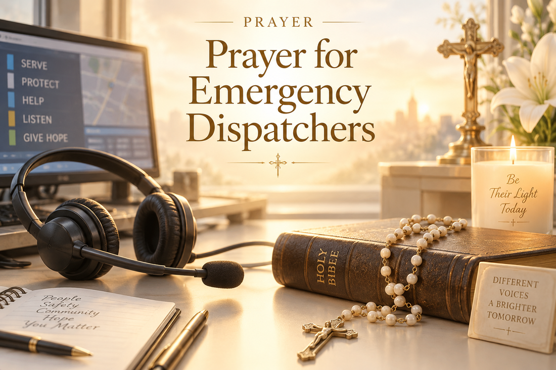 Prayer for Emergency Dispatchers (Catholic Prayer)