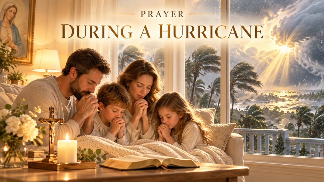 Prayer During a Hurricane (Catholic Prayer for Protection)