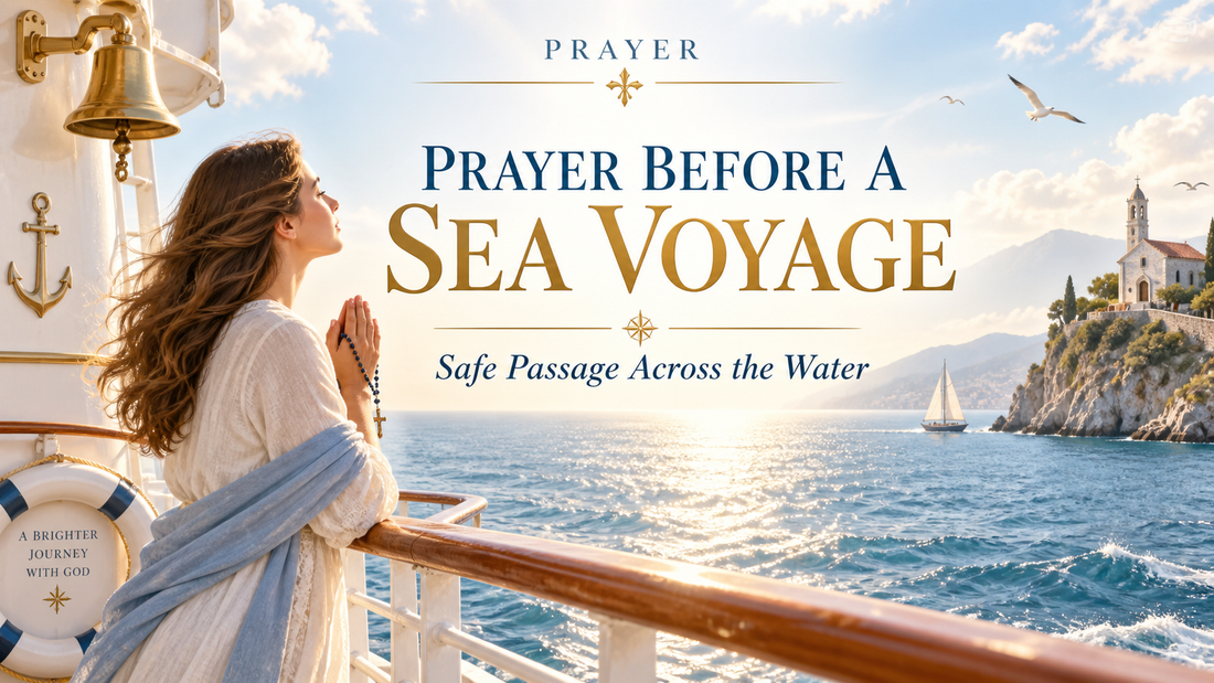 Prayer Before a Sea Voyage (Catholic Prayer for Safe Passage)