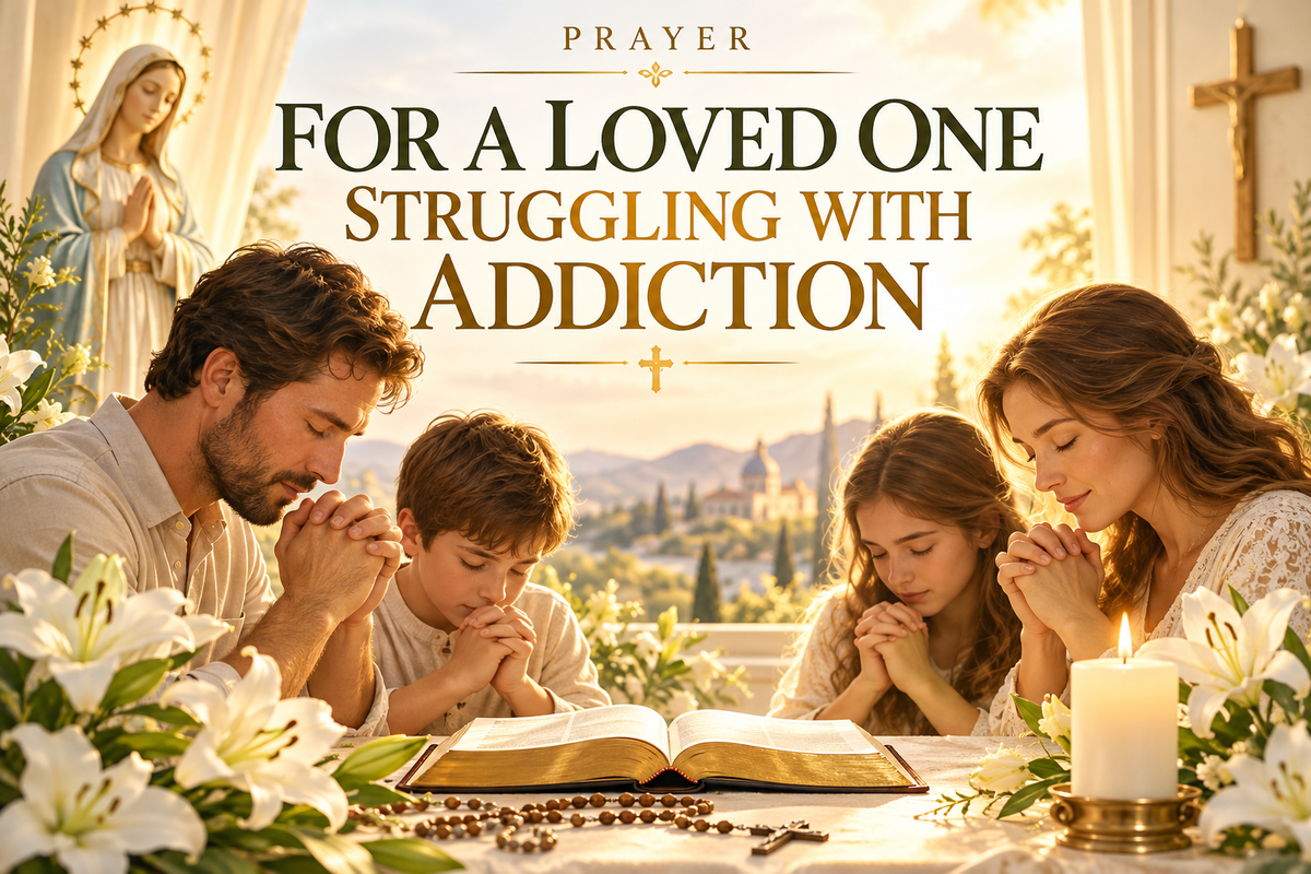 Prayer for a Loved One Struggling With Addiction