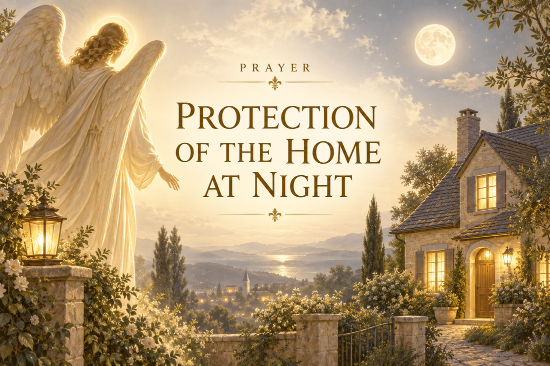 Prayer for Protection of the Home at Night (Catholic Prayer)