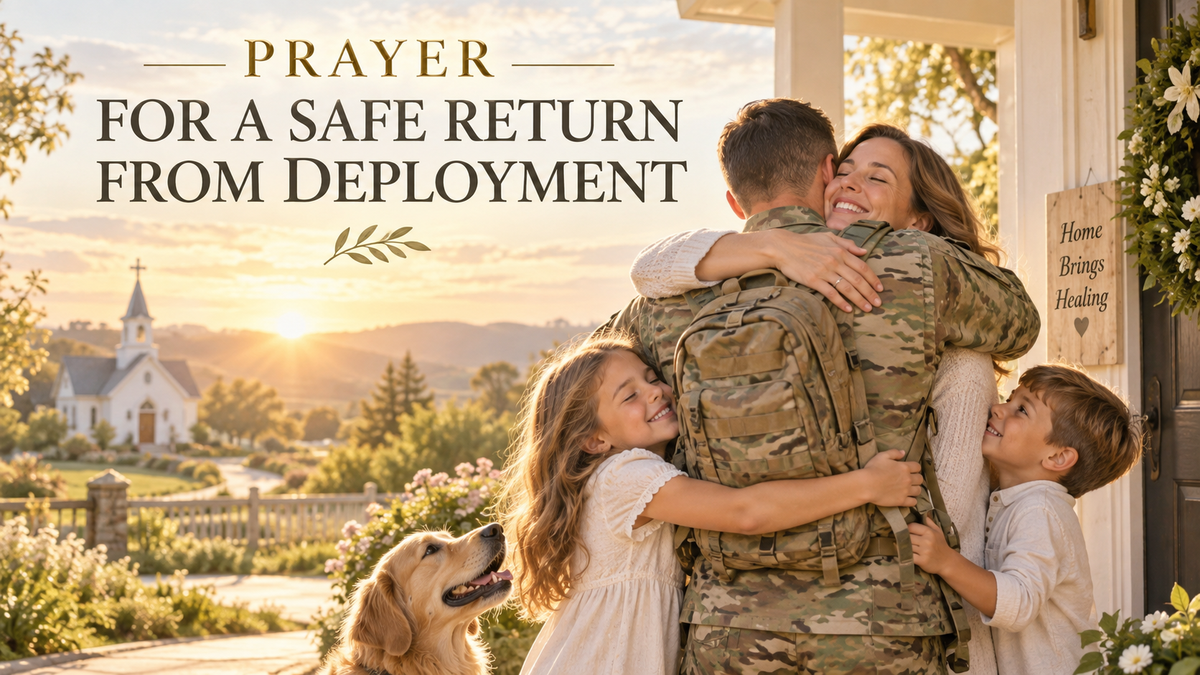 Prayer for a Safe Return From Deployment