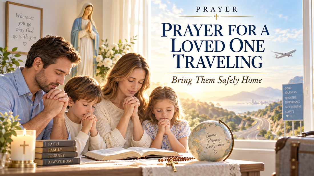 Prayer for a Loved One Traveling (Catholic Prayer for a Safe Return
