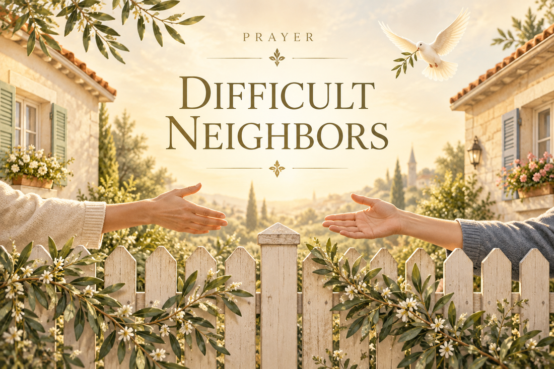 Prayer for Difficult Neighbors (Catholic Prayer for Peace)
