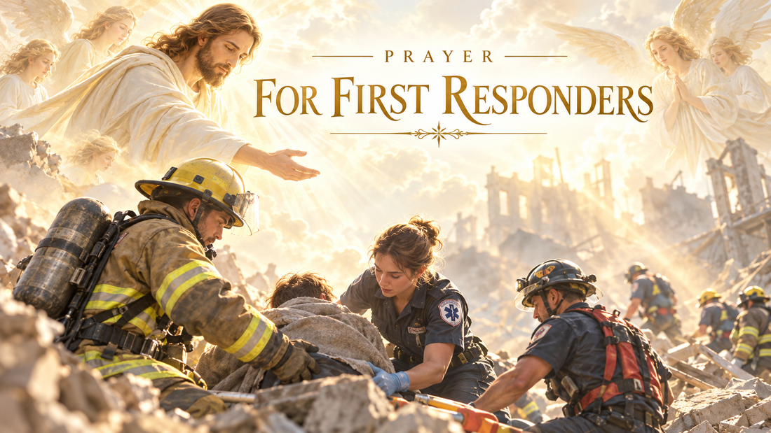 Prayer for First Responders During a Disaster (Catholic Prayer)