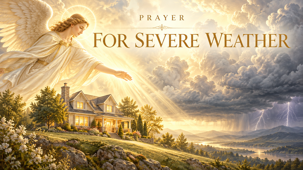 Prayer for Protection During Severe Weather (Catholic Prayer)