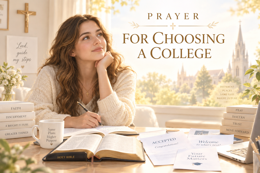 Prayer for Wisdom in Choosing a College (Catholic Prayer)