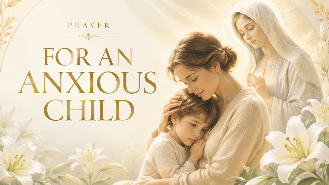 Prayer for an Anxious Child (Catholic Prayer for Peace)