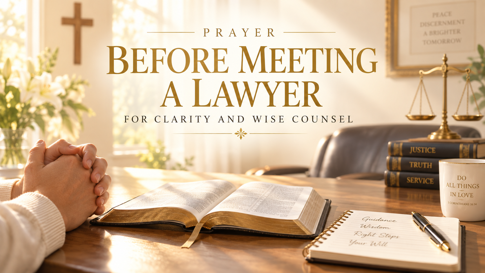 Prayer Before Meeting a Lawyer
